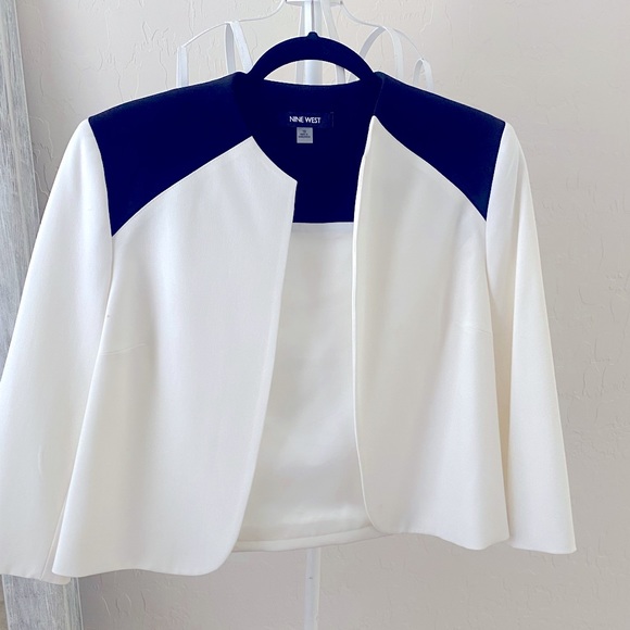 Nine West Jackets & Blazers - Nine West blazer white & black